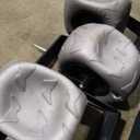 Beach Wagon with Big Wheels for Sand - 450lbs Load Heavy Duty Wagons Carts Foldable with 9" All Terrain Inflatable Tires, Collapsible Beach Cart for Grocery Shopping Garden Sports Camping Outdoor, Black