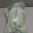 KOWSI Microwavable 2 LB Weighted Stuffed Triceratops Animals Plush - 16 Inch Heated Dinosaur Plushie for Warmth & Comfort - Light Green Dino Squished Pillow - Cute Soft Toy for Adults & Children