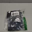 Hilinker Women's Mesh Trim Bikini Swimsuit V Neck High Waisted 2 Piece Bathing Suits (as1, alpha, l, regular, regular, Black), Large, Black 