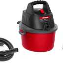 CRAFTSMAN CMXEVBE17250 2.5 Gallon 2.5 Peak HP Wet Dry Vac, Portable Shop Vacuum Wet and Dry with Filter Bag, Hose and Attachments for Cleaning in the Home