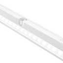 BLS T01L LED Closet Light, Super Bright 20 LED Under Cabinet Lighting Battery Powered/DC Input Wireless Motion Sensing Light, Auto On Off Switch, Motion Sensor & Light Sensor, Light Beam Adjustable (Powered by AA battery (No Battery) -1 Pack (White))