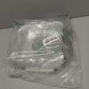 WANBAO 20 Pack Foil Pans with Lids 8 X 8 Inch Disposable Aluminum Tin Foil Baking Pans Meal Prep for Catering, Baking Cakes, Breads, Brownies, Bread, Meatloaf, Lasagna