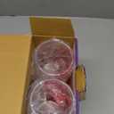 Amazing Abby - Cindy - 14-Ounce Unbreakable Tritan Wine Glasses (Set of 6), Plastic Stemless Wine Tumblers, Reusable, BPA-Free, Dishwasher-Safe, Perfect for Poolside, Outdoors, Camping, and More