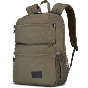 High Sierra Everclass Backpack - Travel or Work Laptop Bookbag with 360 Reflectivity, Dual Water Bottle Pockets & Fits Laptops Up To 15.6, One Size, Olive
