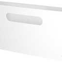 loukin Magnetic File Holder - 13"5.9" Vertical Wall Mount Organizer for Whiteboard, Refrigerator, Office Wall, Documents, Letters (White)