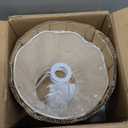 Boho Wall Sconces Set of Two, Gold Hardwired Vintage Wall Lamps with Rattan-Pattern Fabric Shade, Rustic Wall Light Fixtures for Bedroom Living Room Restaurant Hallway