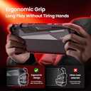 Dockable Case for Nintendo Switch 2 (2025)[7.9 inch] - TPU Grip Protective Cover for Switch New Gen 2025 Console & Joy-Con Controller Accessories - Black
