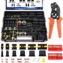 1008PCS 63 Sets Waterproof Automotive Electrical Connectors Waterproof Wire Connectors Automotive Replacement Ignition Plug Connectors 1/2/3/4/5/6 Pin with Ratcheting Crimper Pliers
