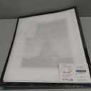 upsimples 16x20 Picture Frame, Display Pictures 11x14 with Mat or 16 x 20 Without, Wall Hanging Poster Frame, Black, 1 Pack