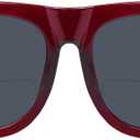 Eyekepper Oversize Bifocal Reading Sunglasses with Metalless Screwless Spring Hinges for Wide Face