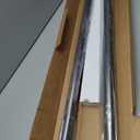 BlastHome Non-Adjustable Luxury Curtain Rods for Windows, 1 Rod Set, 8 foot Fixed Length (Two Rods Connect for a Seamless Look), Matte Graphite