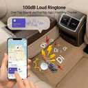 2 Pack GPS Tracker for Vehicles Works with Apple Find My(iOS Only) Mini Real-Time Hidden Car Locator Air Tracker Tag Undetectable Tracking Device for Car Global Coverage No Monthly Fee or SIM Required