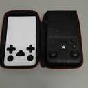 R36MAX Retro Handheld Game Console, 4.0 Inch IPS HD Screen Retro Gaming Console, Linux System, 30Emulator Games Retro Game Console, 4000mAh Battery, Built-in 64G TF Card, Black