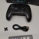 Switch 2 Pro Controller One-Key Wake Up for Switch2/OLED,Firefly Switch Wireless Controller with Hall Effect Joysticks, NFC Function, Black Bluetooth Remote Gamepad with 7 LED/Paddle/Turbo/Motion