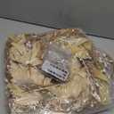 Neutral Fall Garland with Lights - 6 Ft Lighted Fall Felt Leaves for Mantle Outdoor Decor Light Up Autumn Leaf for Home Fireplace Decorations