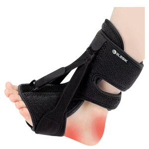 Plantar Fasciitis Night Splint and Brace, Upgraded Planters Facetious Relief, Foot Drop and Achilles Tendonitis Relief Brace. Night Splint for Plantar Fasciitis Women and Men, Black