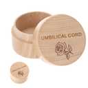 6 x HJKEMI Umbilical Cord Keepsake Box Umbilical Cord Memorial Box Carved with Flower Pattern as Baby Memory Box Keepsake Gifts for Baby Keepsake,Newborn,Baby Shower