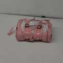 Hanples Carry on Travel Backpack for Women, Large 40L Personal Item Luggage Backpack,17inch Laptop Backpack TSA Flight Approved, Travel Essentials Casual Daypack with 2 Toiletry Bags (Pink)