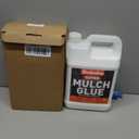 Mulch Bond, 1Gallon Rock Glue for Landscaping Heavy Duty Gravel Binder & Stone Adhesive, Fast-Drying, Non-Toxic, Weather-Resistant, Strong Hold for Slopes, Walkways, Mulch Hold & Pine Straw 