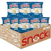 40-Pack Ruffles Original Potato Chips, BBD: 05/20/2025