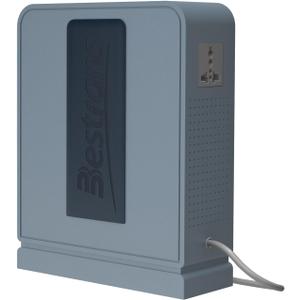 BESTRANS 1000W Step Up Transformer 110v to 220v Converter, Heavy Duty Voltage Converter 110v120v to 220v240v with Dual Outlets, Overload Protection & UltraQuiet for Home Appliances, Grey Blue