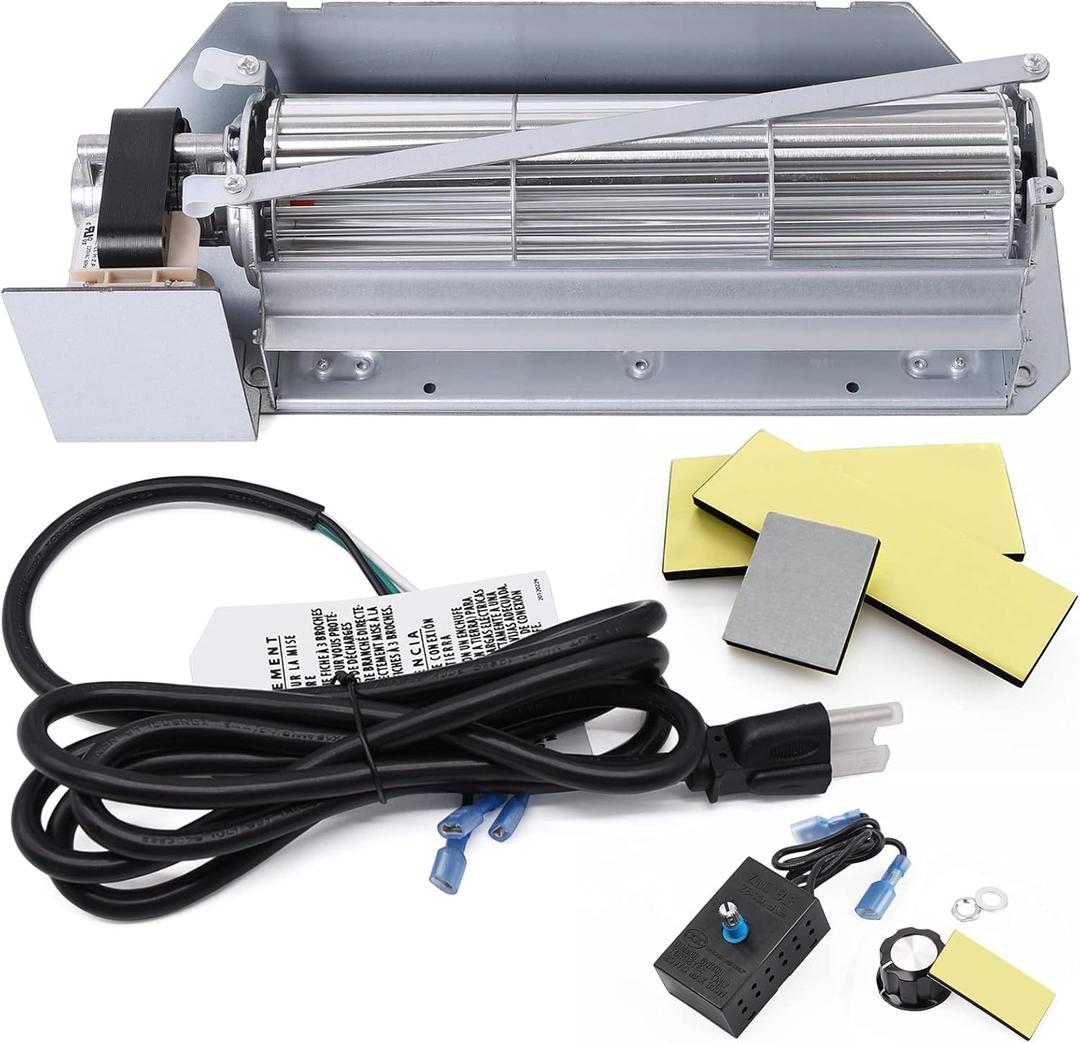 FBK200 Fireplace Blower Kit for Superior SLDVT35NM, SLDVT40NM, DR600CMN, DR500CMN, BC36, Lennox LMDV3530CNM, MPD3530CNM, Astria Fireplaces, FBK200 FBK200 80L85 Fireplace Blower Fan Kit.