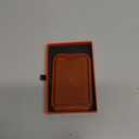 SHIELDON Genuine Leather Card Holder for Phone, Strong Magnetic Wallet for MagSafe with Adjustable Stand, RFID Blocking Mag Wallet for iPhone 17/17e/16/15/14/13/12/Pro/Max/Air/Plus Men & Women - Brown