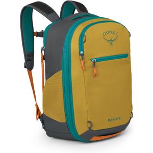 Osprey Daylite Expandable 26+6 Travel Pack, Tumbleweed Yellow/Tunnel Vision, One Size