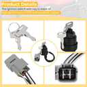 M MATI Ignition Key Switch for Kawasaki Mule 3000 3010 3020 2001-2008 27005-1244