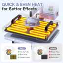 Seeutek Heat Press Machine, 5 in 1 Heat Press for T Shirts, Mug, 12x15 Inch