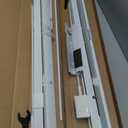 LazBlinds No Tools-No Drill 1" Aluminum Mini Blinds, Cordless Blinds for Indoor Windows, Light Filtering Horizontal Blinds and Shades for Window Size 29'' W x 48'' H, White