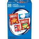 Kellogg's Cheez-It, Pringles & Rice Krispies Treats Snacks Mega Variety Pack, 30.1oz Box (30 Count), Best By Dec 31, 2025