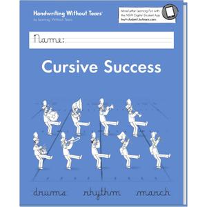 Learning Without Tears Cursive Success Student Workbook, Age 9+, 4th Grade+, Handwriting Practice, Writing Book, School & Home, Language Arts, Tutoring, Sensory the cover is torn