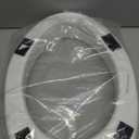 Carex Toilet Seat Riser, Elongated Raised Toilet Seat Adds 3.5 inches to Toilet Height, for Assistance Bending or Sitting, 300 Pound Weight Capacity Toilet Riser