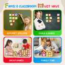 Magnetic Tiles Letters Learning Toys, Animals Alphabet ABC Magnets for Kids 1-3 2-4 3-5, Toddlers Classroom Must Haves Construction Stacking Toys, Teacher Educational Supplies for Preschool Spelling