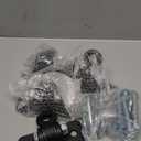 BETOOLL Heavy Duty Swing Hangers Swing Set Hardware Playground Porch Yoga Seat Trapeze Wooden Sets Indoor Outdoor Set Black of 4