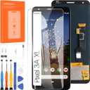 OLED Screen for Google Pixel 3A XL Screen Replacement for Pixel 3A XL LCD Screen G020C,G020G,G020F Touch Display Digitizer Assembly Repair PartsBlack