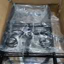 32in(H) x 10ft (L) Tall Decorative Metal Garden Fence Panels - Rustproof No Dig Fence Animal Barrier for Dogs, Outdoor Yard Fencing for Patio Flower Bed Garden & Landscape Border