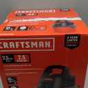 CRAFTSMAN CMXEVBE17250 2.5 Gallon 2.5 Peak HP Wet Dry Vac, Portable Shop Vacuum Wet and Dry with Filter Bag, Hose and Attachments for Cleaning in The Home