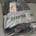 PRETTYGARDEN Women's 2 Piece Outfits Casual Lapel Half Zip Sweatshirts And Wide Leg Pants Tracksuit Sets (Black, M)