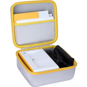 Lebakort Hard Case Compatible with Kodak Dock Plus 4PASS / Kodak Dock Premium 4x6 Portable Instant Photo Printer(Off White Case)