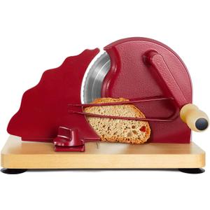 Manual Bread Slicer for Homemade Bread, Adjustable Thickness, Bread Guide, 11.8 inches
