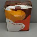 Bearhug Electric Blanket King Size 100" x 90", Dual Controller Heated Blanket, White Flower Patterns Faux Fur & Warm Sherpa, 10-Heat Levels & 1-12H Auto Off,ETL, Machine Washable