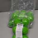 Velocity Massage Lacrosse Ball for Muscle Knots, Myofascial Release, Yoga & Trigger Point Therapy - Firm Rubber Scientifically Designed for Durability and Reliability - Lime Green 18 Balls 