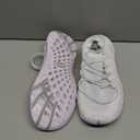 SEEKWAY Mens Womens Water Shoes Quick Dry Aqua Shoes Barefoot for Beach Surf Hiking Pool Water Sports (1a-knit White), Size 37