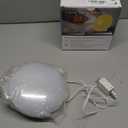 Wake Up Light Sunrise Alarm Clock for Bedroom, 17 Nightlights, Sound Machine with 5W Bluetooth Speaker, 25 Soothing Sounds, SleepTimer, Dual Alarms, FM Radio, Ideal Gift for Baby, Kids, Adults, Senior (White)