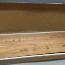 Floating Shelves Set of 2, Solid Elm Wood Wall Shelves 36 Inch - Invisible Bracket Mount for Living Room, Bedroom, Kitchen, Bathroom - Natural, 36"L, 2-Pack