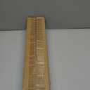 UNISHADES 100% Blackout Cordless Roman Shades for Indoor Windows & French Doors, 34 1/4" W 48" H - Blackout - Natural