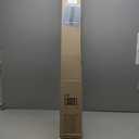 EXF Linear Shower Drain 34 Inch Matte Black with Reversible Flat & Tile Insert Cover, Stainless Steel Rectangle Bathroom Floor Drain with Hair Catcher, Adjustable Feet