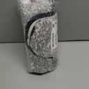 OLANLY Luxury Toilet Rugs U-Shaped 24x20, Extra Soft and Absorbent Microfiber Bathroom Rugs, Non-Slip Plush Shaggy Bath Mat, Machine Wash Dry, Contour Bathroom Mats for Toilet Base, Black